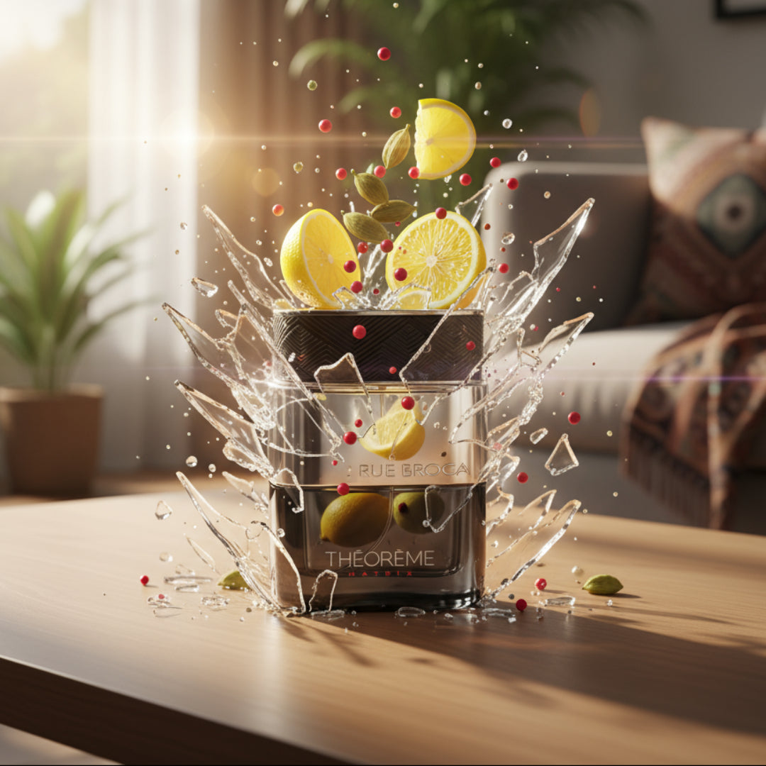 Theoreme Matrix 90ml Box – Rue Broca Perfume (Fresh Spicy Woody Scent for Men)