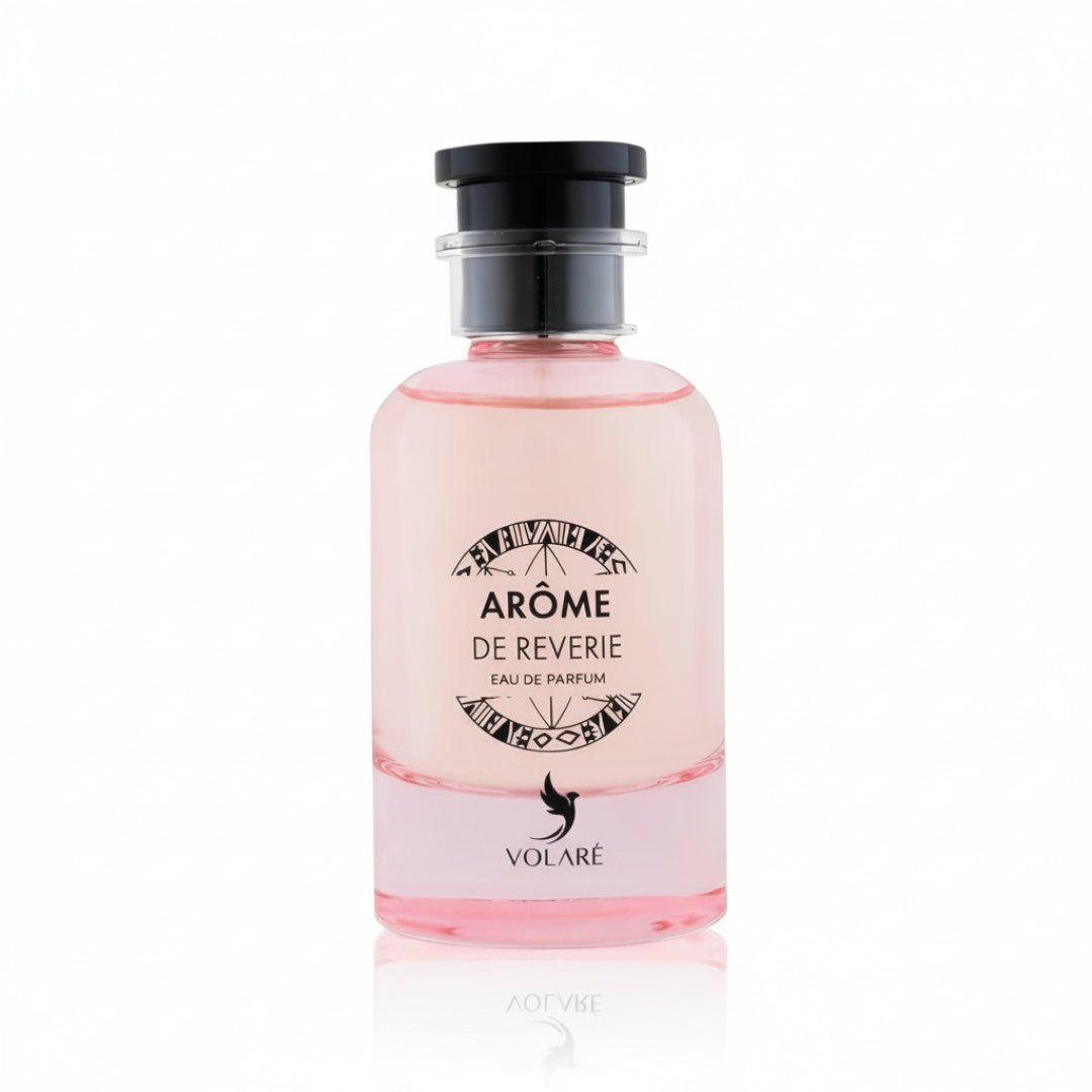 Botol Arome de Reverie Volare wangian wanita bau floral powdery feminin pilihan Malaysia