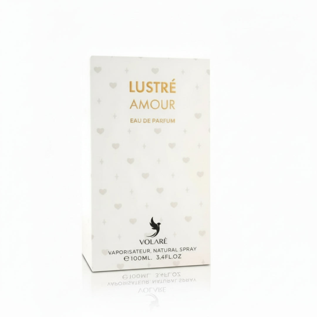 Lustre Amour Volare perfume wanita aroma sweet musky clean sesuai kerja dan outing Malaysia