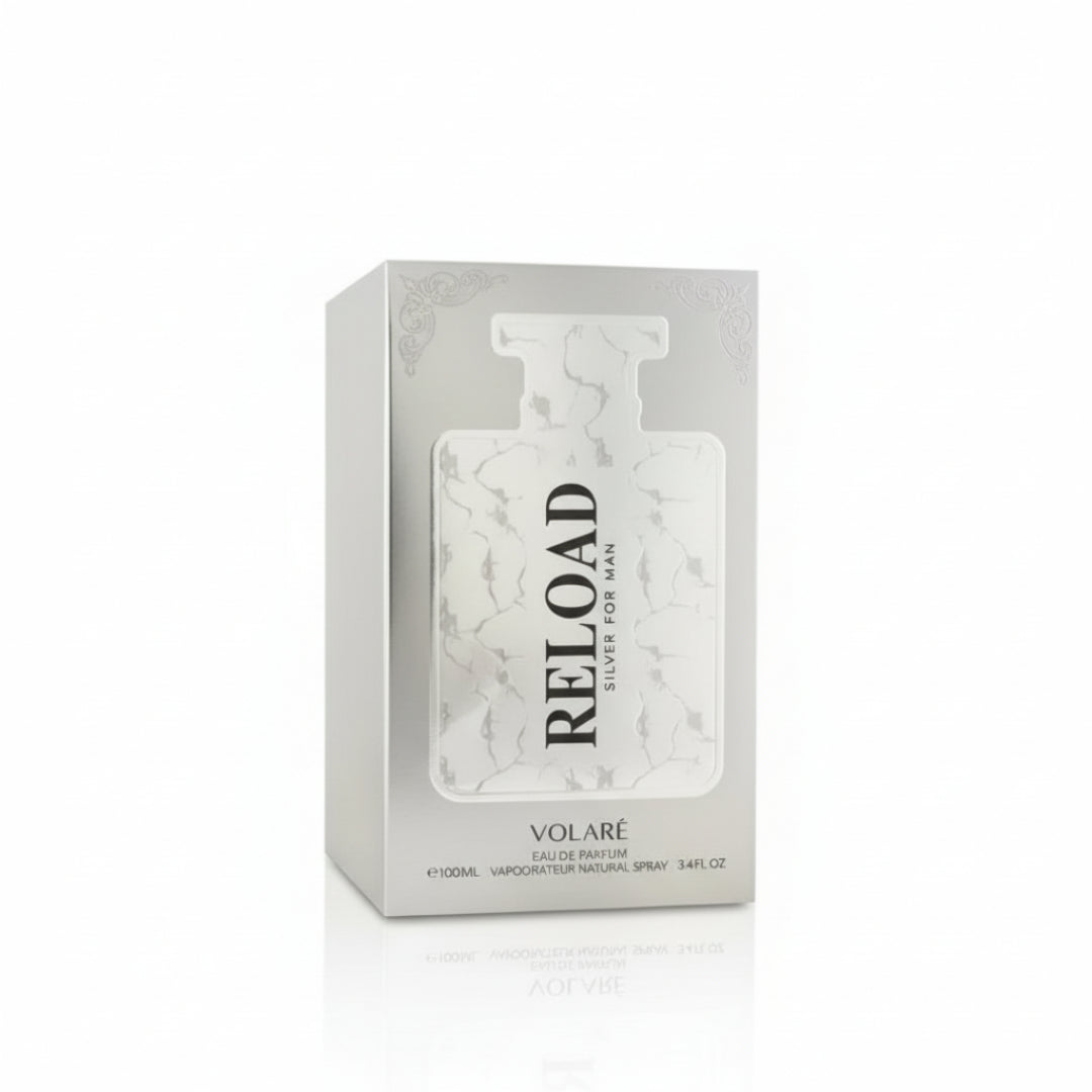 Reload Silver Volare Boss Man perfume lelaki aroma citrus fresh woody sesuai kerja Malaysia
