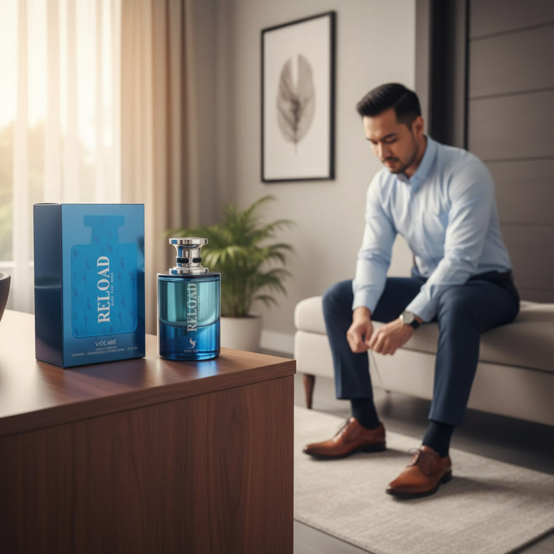 reload blue lelaki melayu pintu rumah bersiap