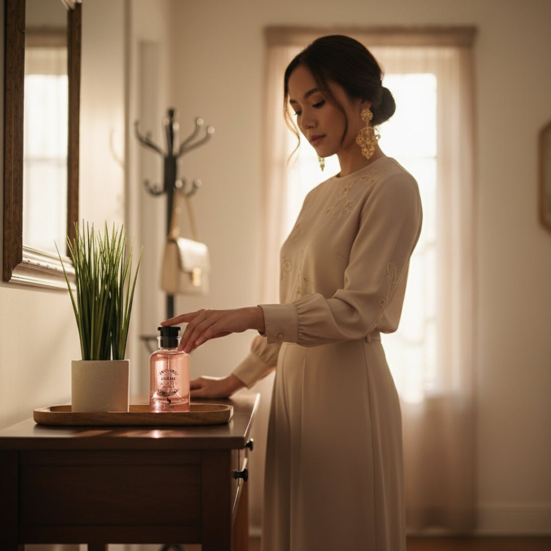 arome de reverie wanita melayu pintu rumah bersiap