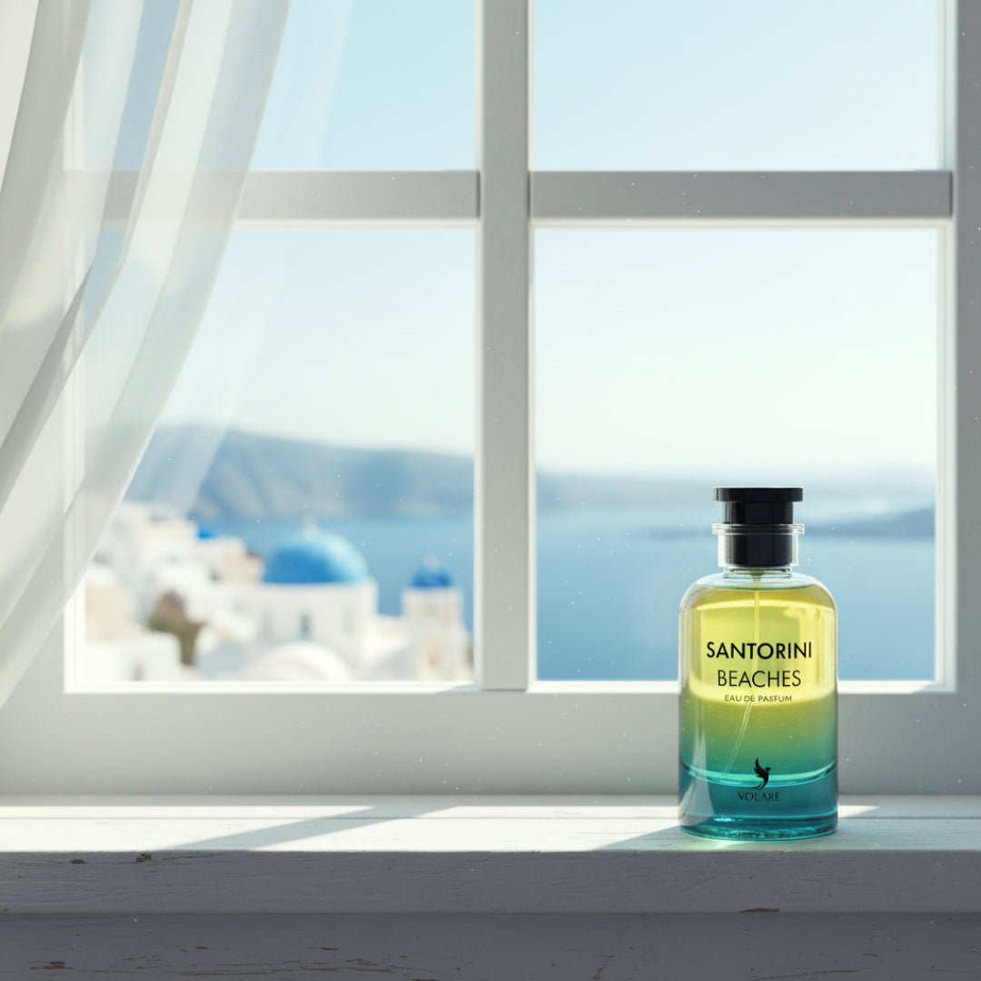 santorini beaches tingkap cahaya biru wanita malaysia