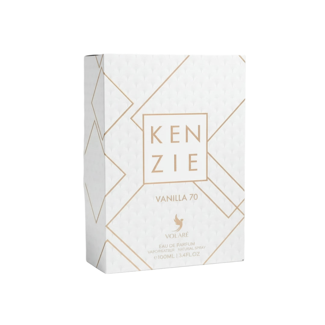 Vanilla 70 Kenzie Volare perfume wanita aroma sweet gourmand creamy sesuai outing Malaysia