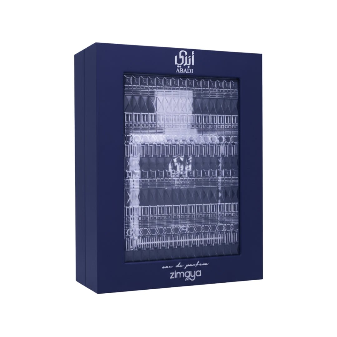 Botol Abadi Opulent Zimaya perfume lelaki maskulin amber kayu vanila tahan lama Malaysia