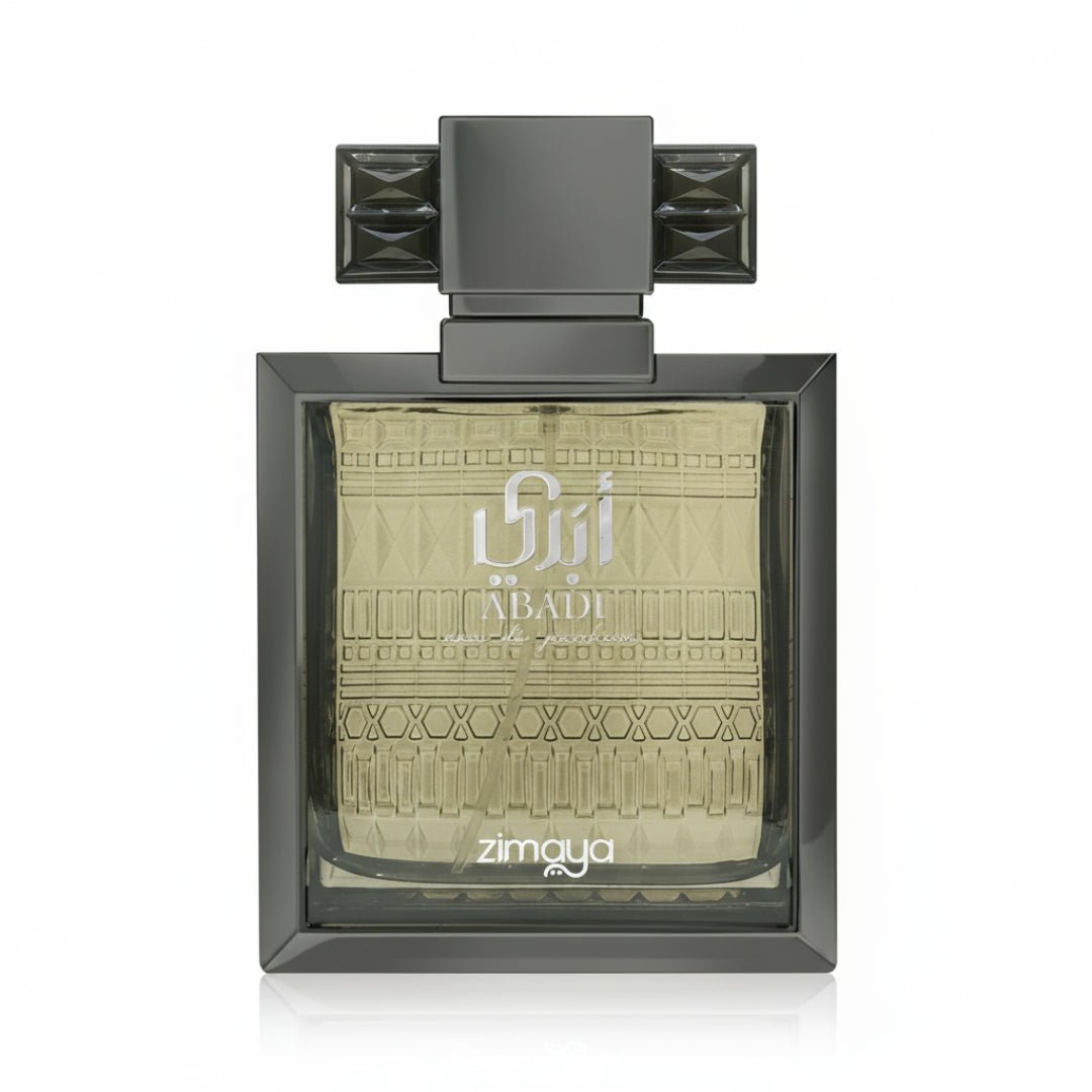 Botol Abadi Saga Zimaya perfume lelaki aroma kayu amber vanila tahan lama Malaysia