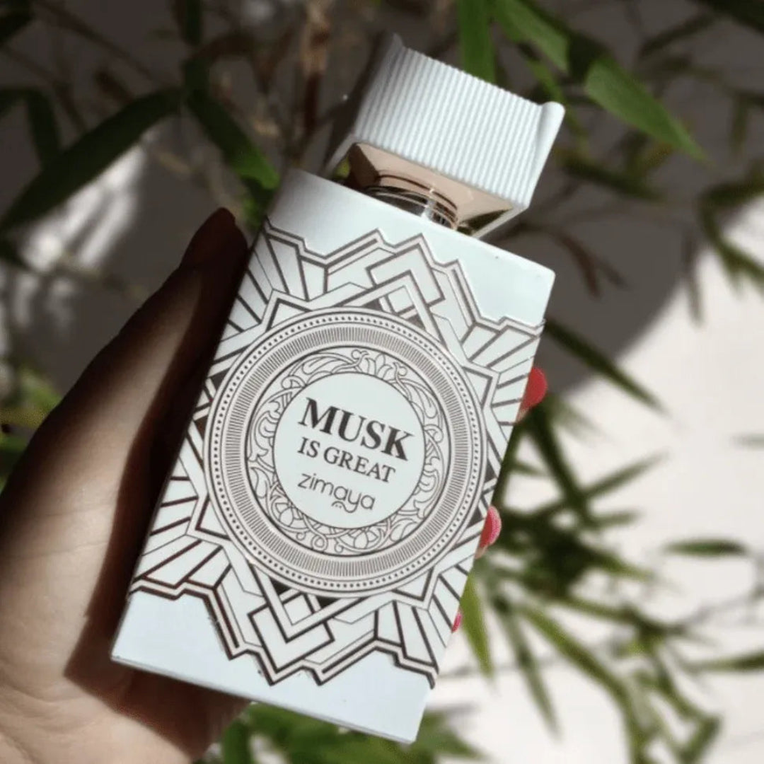 Haruman premium Musk Is Great Zimaya &ndash; bau woody musky tahan seharian Malaysia