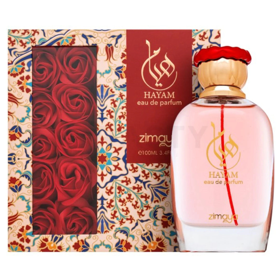 Hayam by Zimaya 100ml EDP women Malaysia &ndash; haruman bunga putih &amp; amber lembut