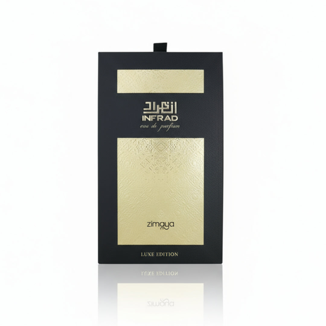 Infrad Luxe Zimaya perfume wanita tahan lama aroma sweet musky sesuai daily wear Malaysia