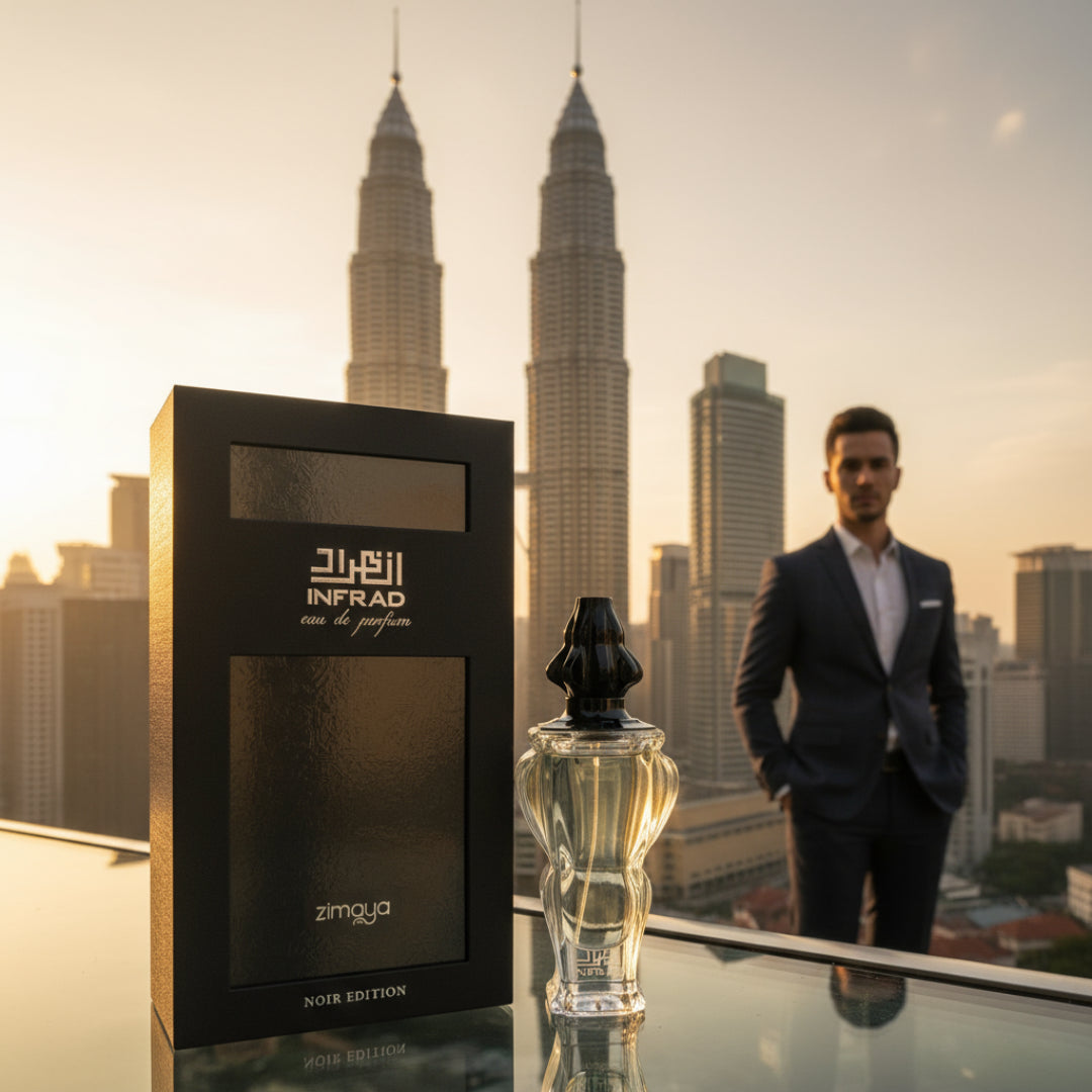 Infrad Noir Zimaya di EQ KL SkyDeck pemandangan bandar