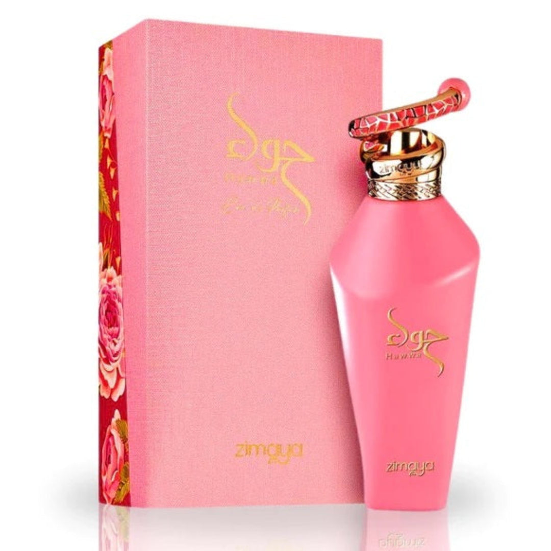 Minyak wangi Hawwa Pink by Zimaya &ndash; bau bunga, vanila &amp; musky feminin Malaysia