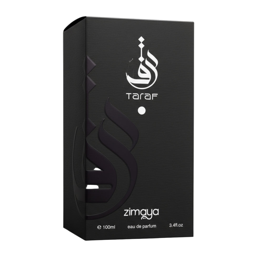 Minyak wangi lelaki Taraf Black by Zimaya &ndash; bau gula, amber &amp; tonka bean tahan lama Malaysia