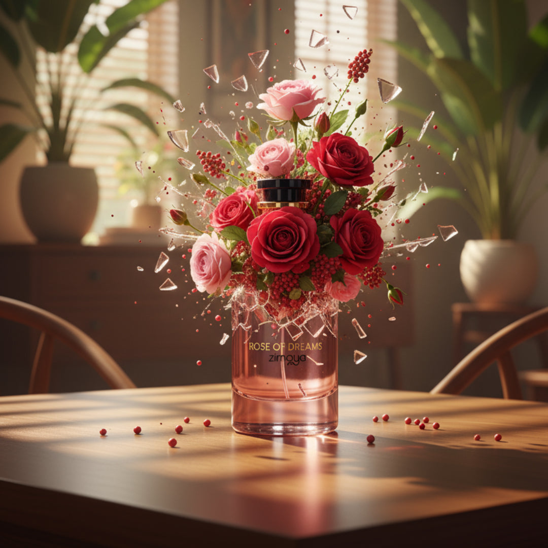 Minyak wangi Rose of Dreams by Zimaya &ndash; bau mawar, amber &amp; musky yang mewah Malaysia