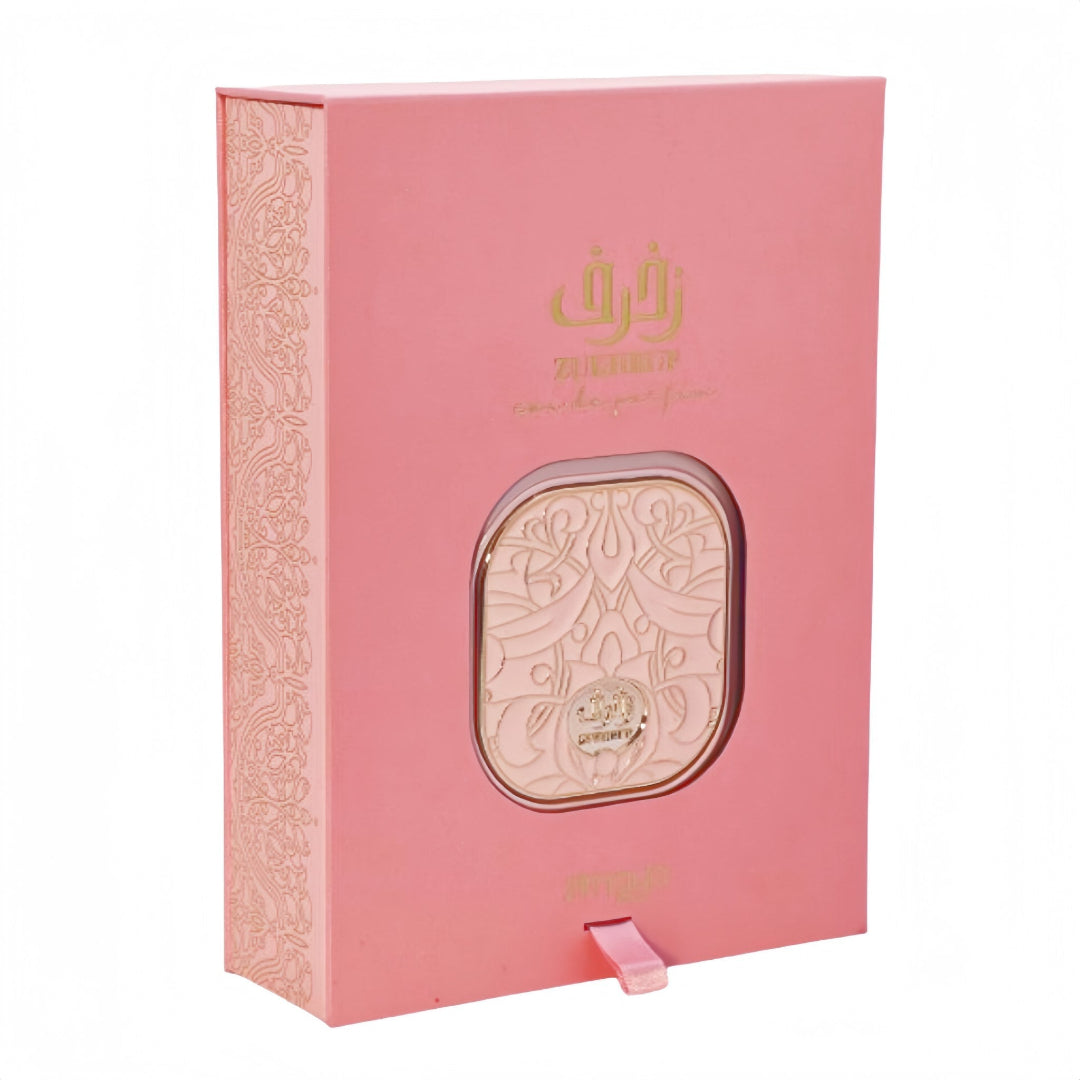 Minyak wangi Zukhruf Femme Pink by Zimaya &ndash; bau bunga, amber &amp; vanila lembut Malaysia