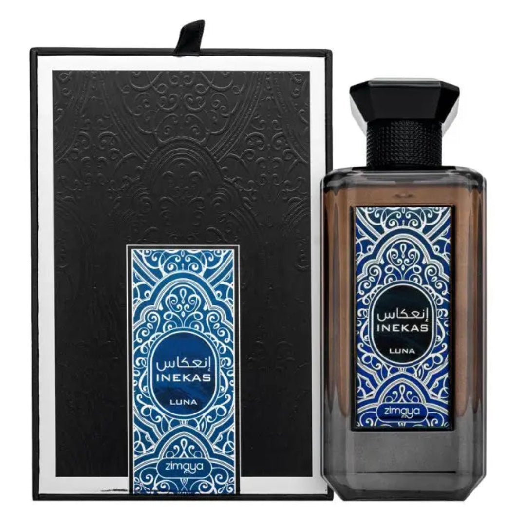 Perfume Inekas Luna Zimaya &ndash; wangian maskulin padu bau woody &amp; vanila Malaysia