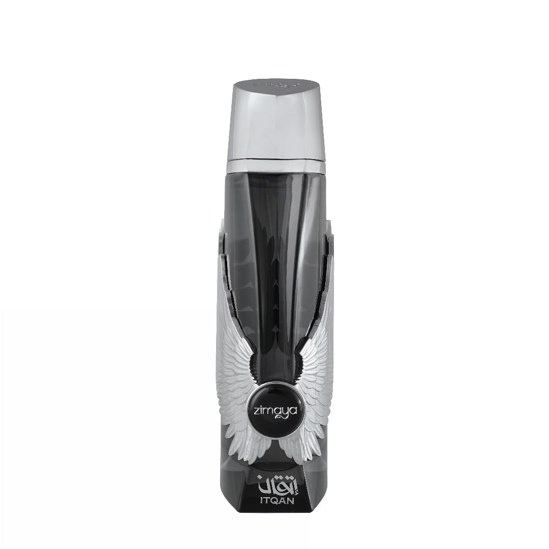 Perfume lelaki Itqan Noir Zimaya original Malaysia &ndash; minyak wangi bau bergamot, orange blossom &amp; patchouli