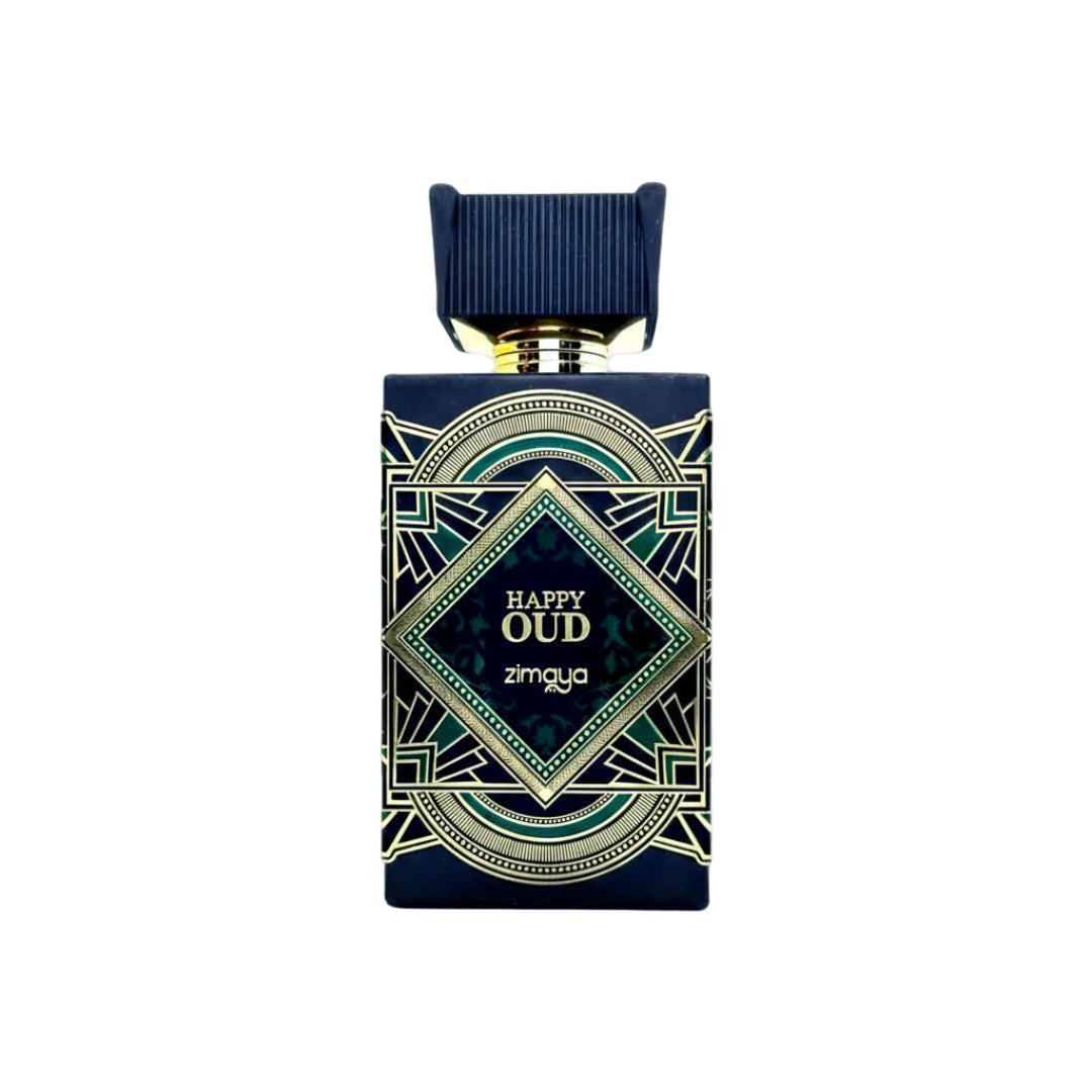 Perfume unisex Happy Oud Zimaya original Malaysia &ndash; minyak wangi tobacco, amber &amp; oud yang kuat