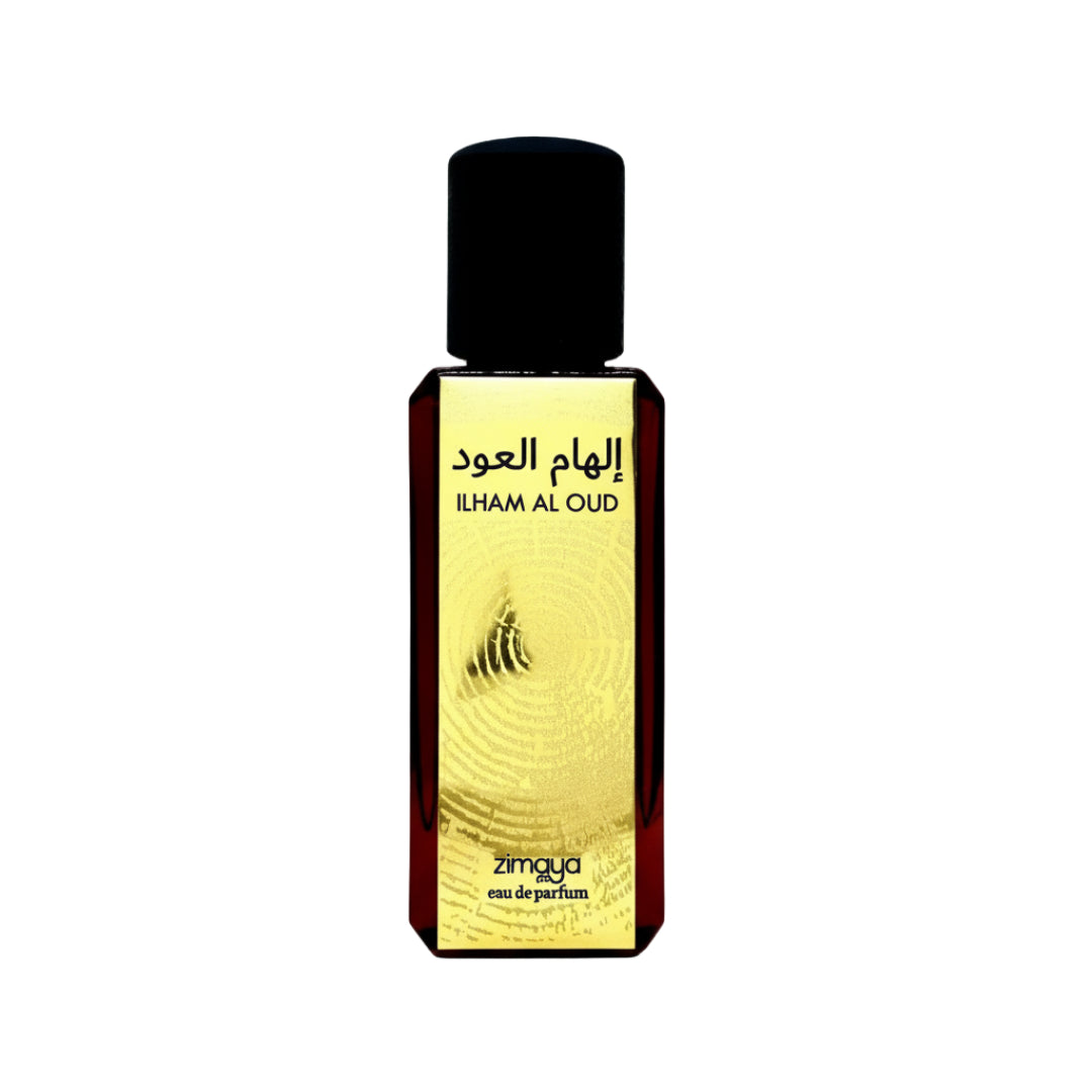 Perfume unisex Ilham Al Oud Zimaya original Malaysia &ndash; minyak wangi agarwood, rose dan leather padu