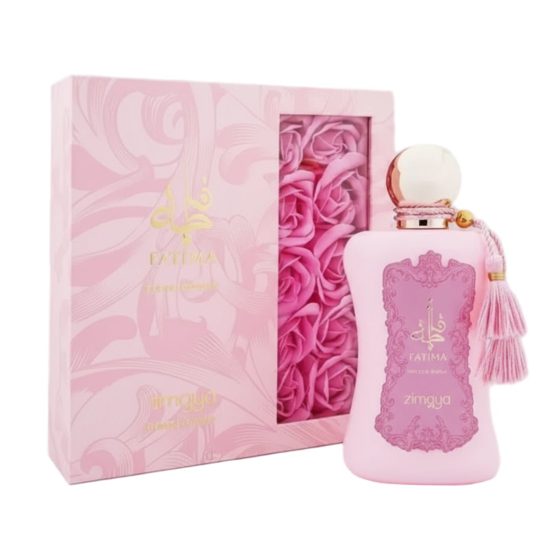 Perfume wanita Fatima Extrait Zimaya original Malaysia &ndash; minyak wangi rose, jasmine &amp; vanilla premium