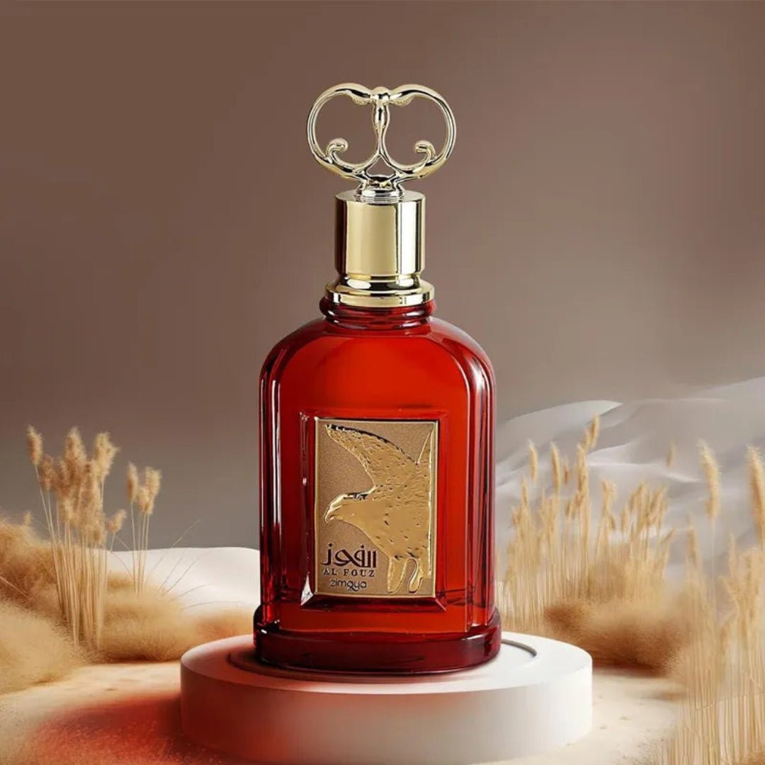 Zimaya Al Fouz unisex perfume Malaysia &ndash; bau oud, vanilla, amber &amp; resin balsam yang menawan