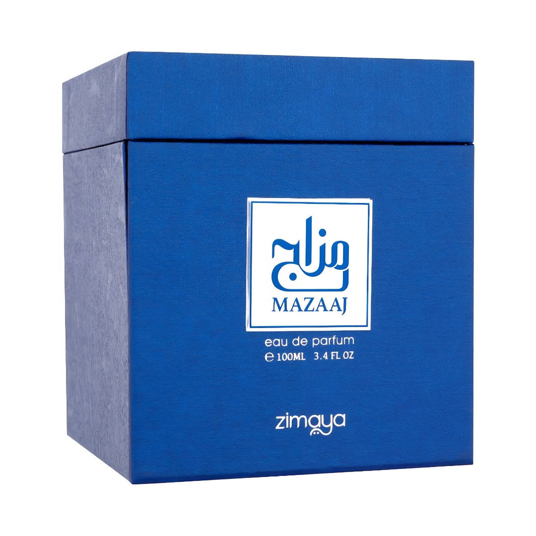 Zimaya Mazaaj Infused perfume 100ml &ndash; haruman lelaki moden bau mewah &amp; segar Malaysia