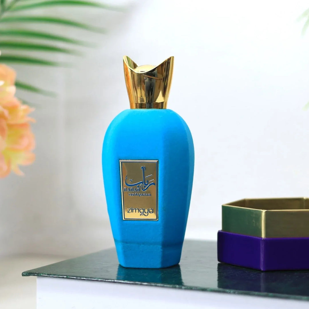 Zimaya Rabab Blue perfume 100 ml &ndash; haruman moden bau segarkan semangat Malaysia
