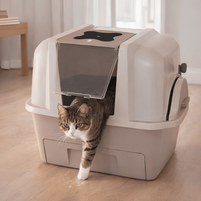 Sanitário Fechado Higiênico Para Gatos Domésticos