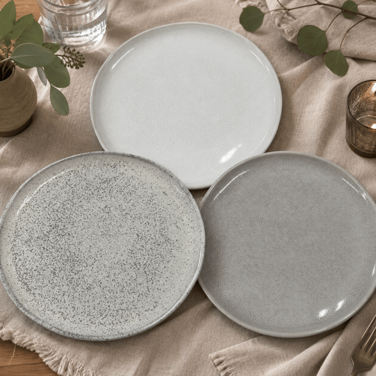 Prato de Cerâmica Avulso Elegância e Versatilidade para Compor sua Mesa