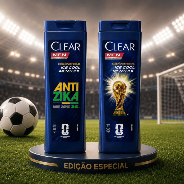 Shampoo Anticaspa Ice Cool Menthol Edição Especial Clear Men