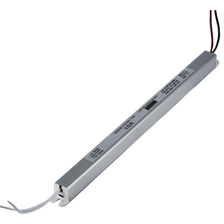 Fonte Slim LED 12V 120W 10A