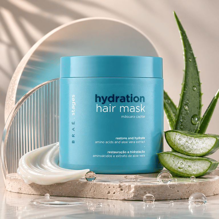 Máscara Capilar Hydration Hidratação Profunda Braé Stages 500g