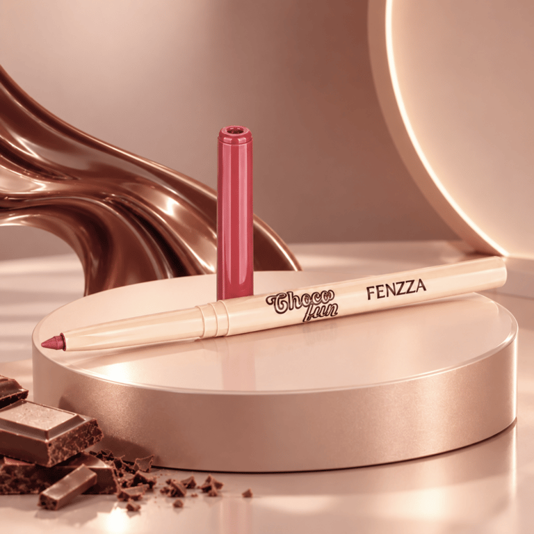 Lápis Labial Retrátil Choco Fun Dolce Fenzza 0,24g