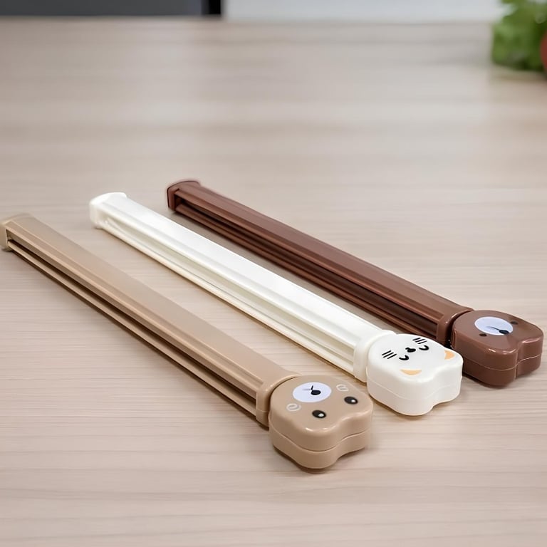 Kit Com 3 Unidades De Prendedores Para Embalagens Animais