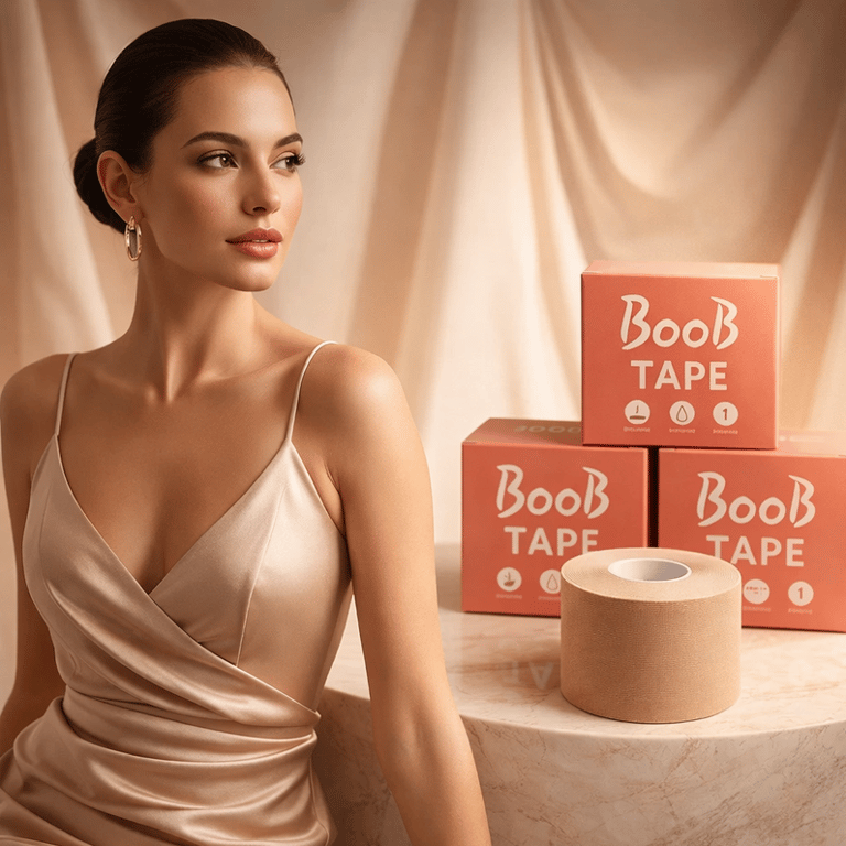 Fita Adesiva Boob Tape Modeladora 5 Metros Miravia