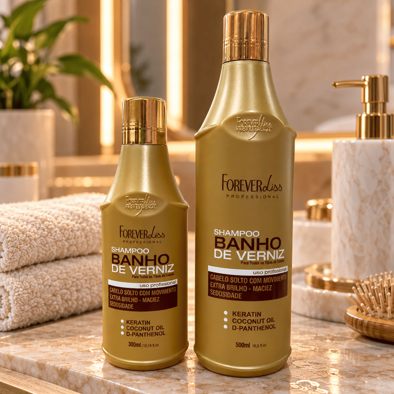Shampoo Banho de Verniz Forever Liss