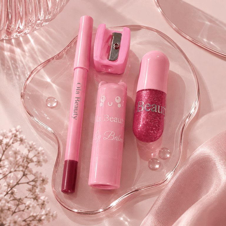 Kit Labial 4 em 1 Lip Set Ola Beauty