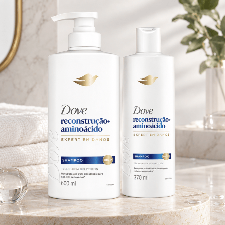 Shampoo Dove Reconstrução + Aminoácido