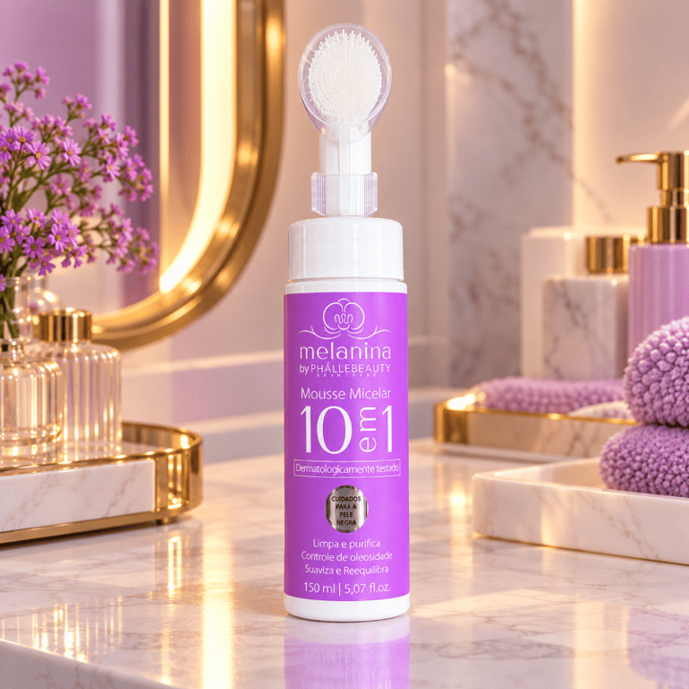Mousse Micelar 10 em 1 Melanina by Phállebeauty 150ml