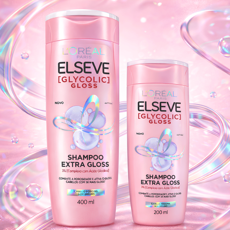 Shampoo Extra Gloss Elseve Glycolic L'Oréal Paris