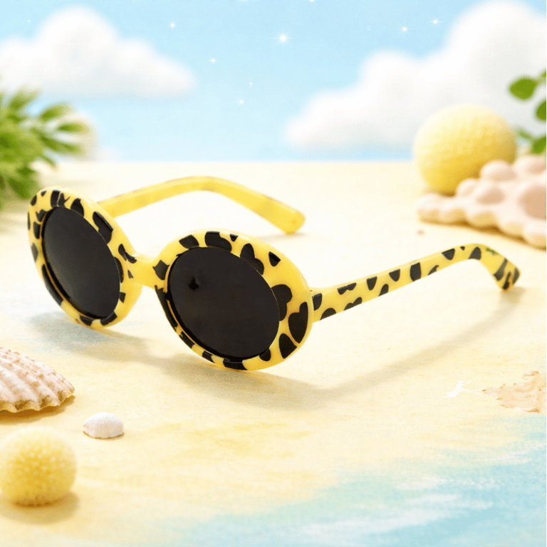 Óculos Para Pet Estilo Animal Print Fashion 