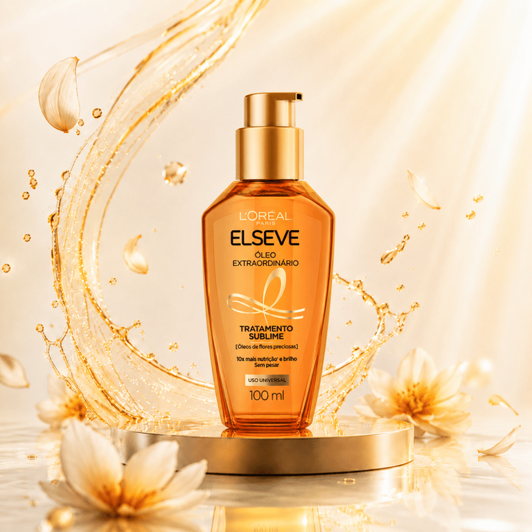 Óleo Capilar Extraordinário Tratamento Sublime Elseve L'Oréal Paris 100ml