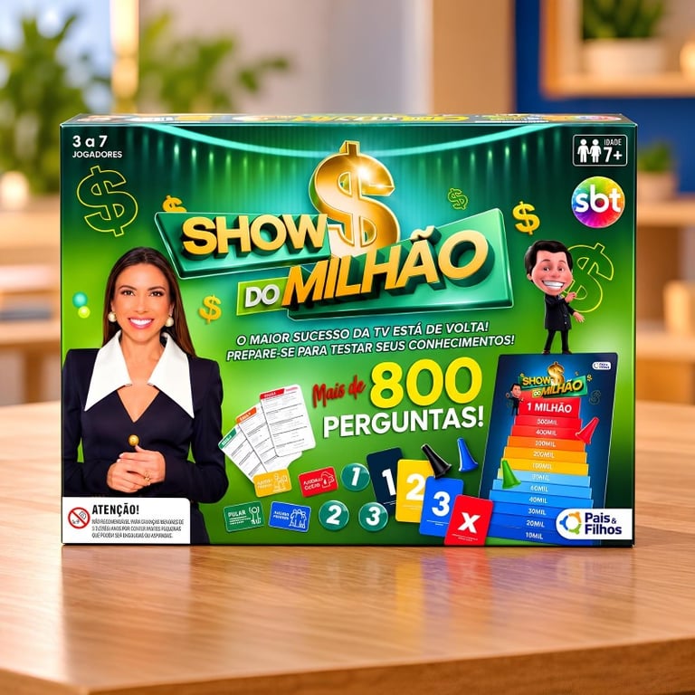 Jogo Show Do Milhão SBT – Pais & Filhos