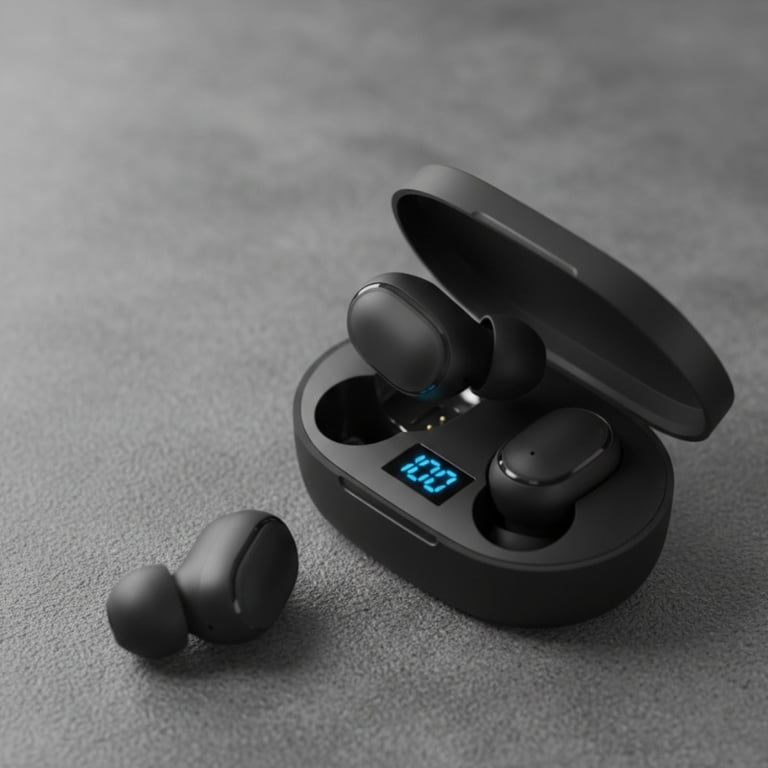 Fone Bluetooth Airdots Pro Com Medidor de Bateria