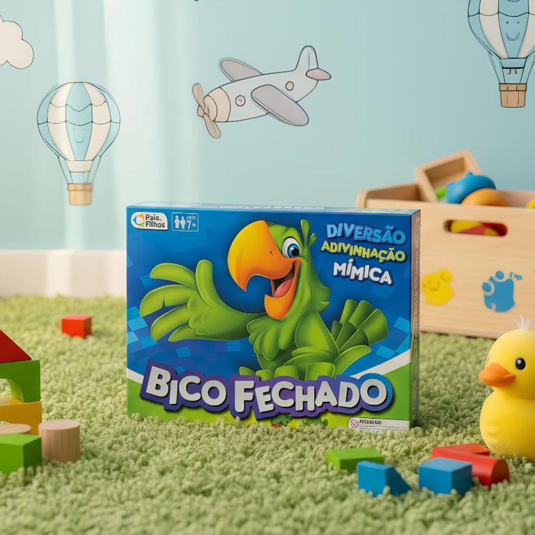  Jogo Bico Fechado Diversão Adivinhação E Mímica Pais E Filhos