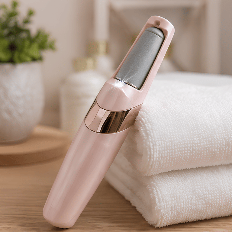 Lixa Elétrica para Pés Sem Fio com Acabamento Profissional