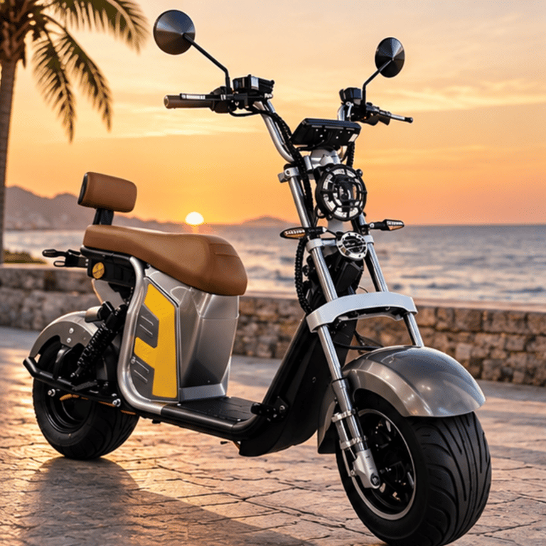 R13S Moto Elétrica 1000W Bateria De Lítio Autonomia 50 a 60Km Peso Máximo 180Kg