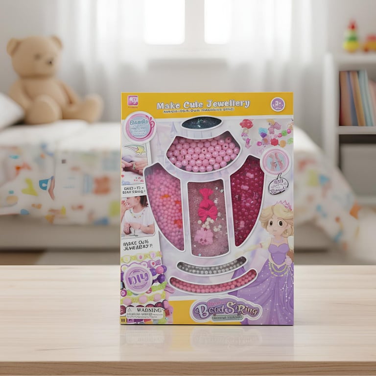 Kit Princesa Miçangas Para Pulseiras E Colares
