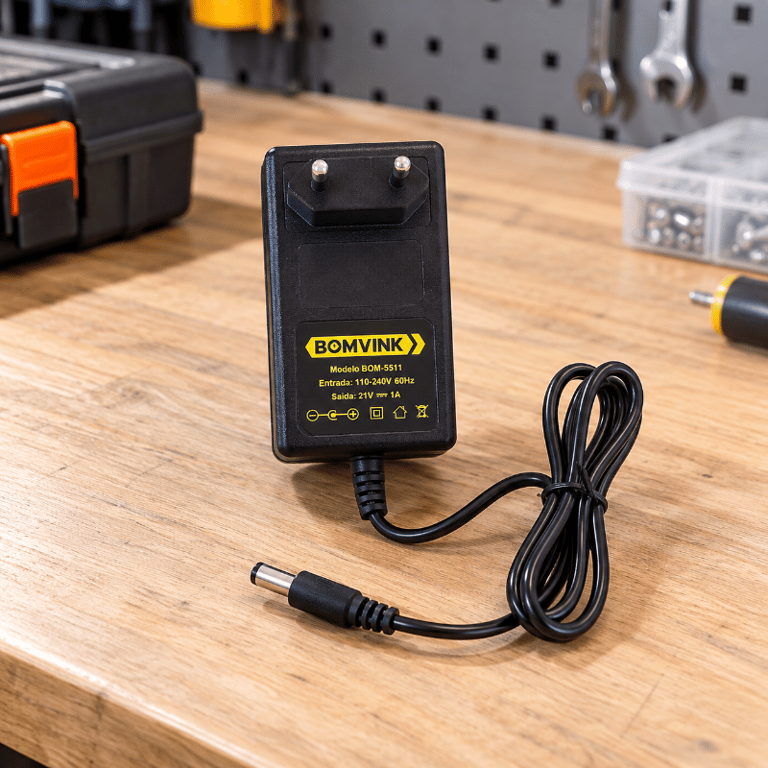 Fonte De Alimntação 21V Para Parafusadeira Bivolt