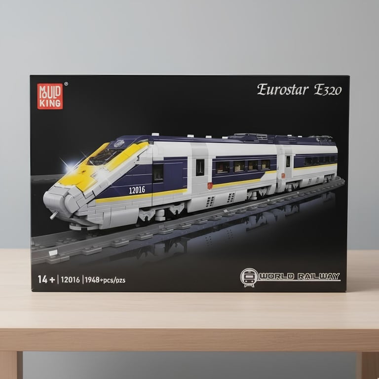 Blocos De Montar Eurostar E320 Com Controle Remoto 1948 Peças 