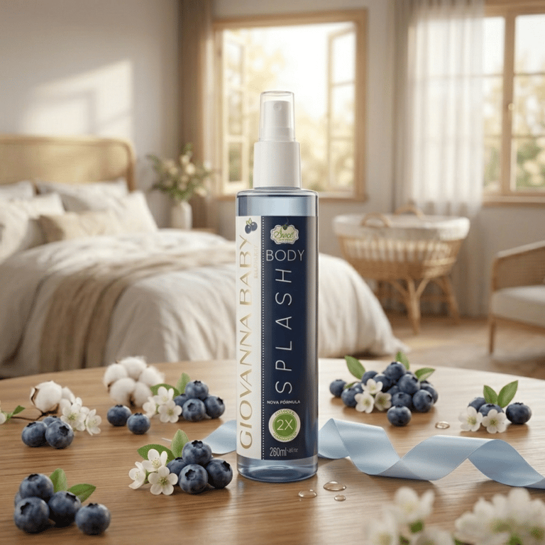 Body Splash Blueberry Giovanna Baby 260ml
